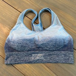 Cute PINK sports bra size small